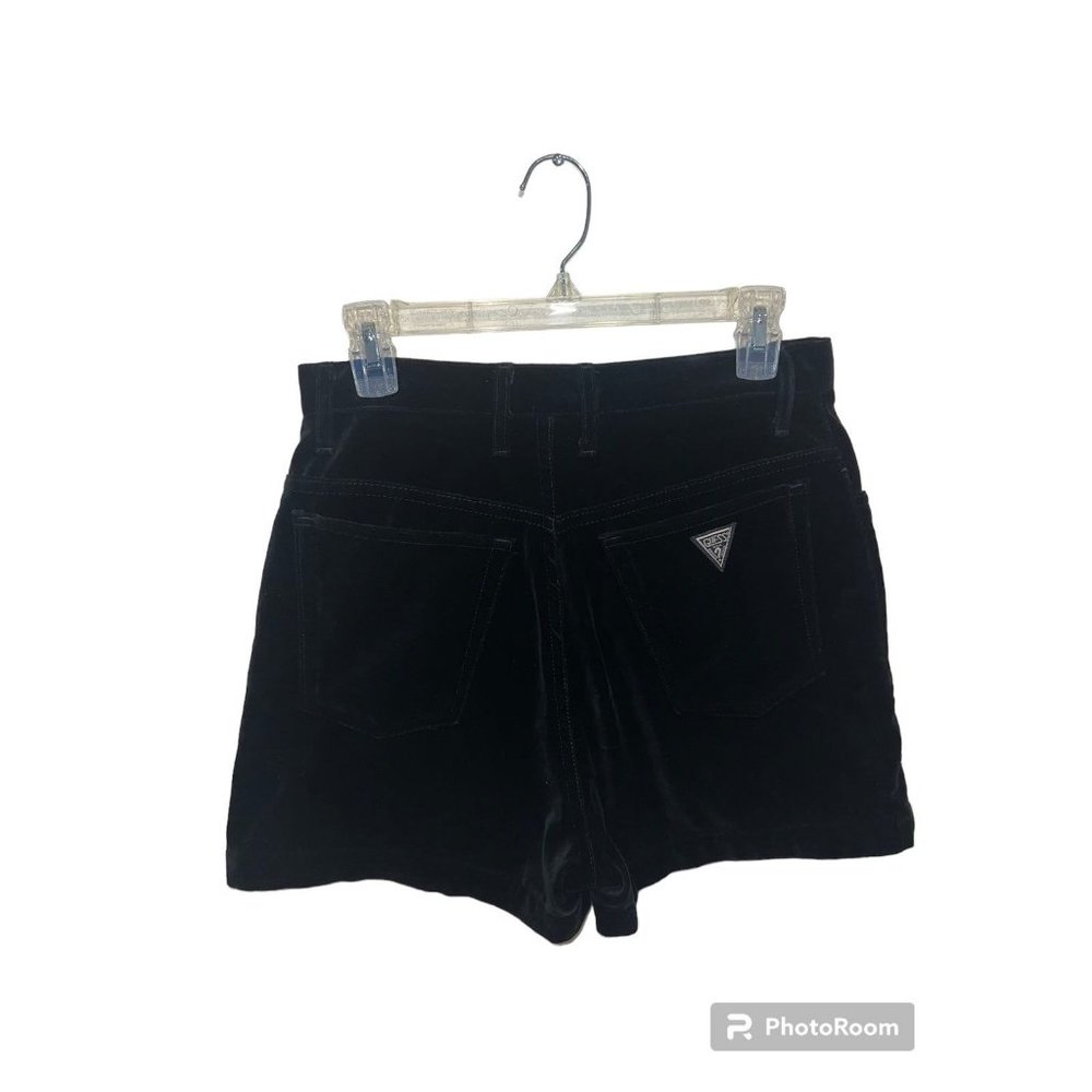 Amazing Rare Vintage 80s Velvet Guess Mom Jean Shorts